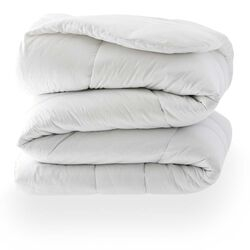 Edredom Casal 300 Fios Satinée Liso Branco