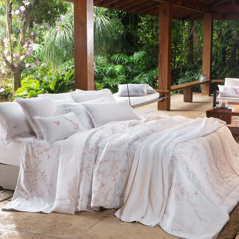 imagem do produto Edredom King com Fronhas 300 Fios Ilha Bela - Naturalle Fashion