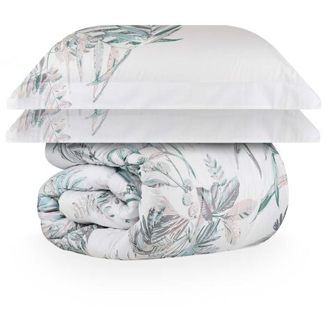 imagem do produto Edredom King com Fronhas 300 Fios Mata Atlântica - Naturalle Fashion