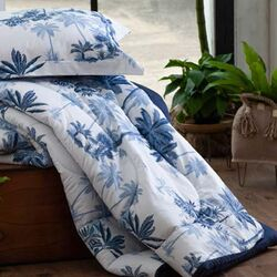 imagem de Edredom King com Porta-travesseiros 300 Fios Palm - Naturalle Fashion