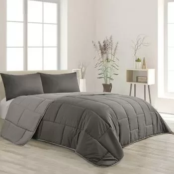 imagem de Edredom Queen Bicolor - Catran