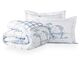 imagem do produto Edredom Queen com Fronhas 300 Fios Jardim de Toile - Naturalle Fashion