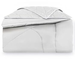 Edredom Queen com Porta-travesseiros 300 Fios Constantine Branco