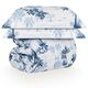 imagem do produto Edredom Queen com Porta-travesseiros 300 Fios Palm - Naturalle Fashion