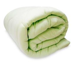 Edredom Queen Malha Soft Liso Verde/04