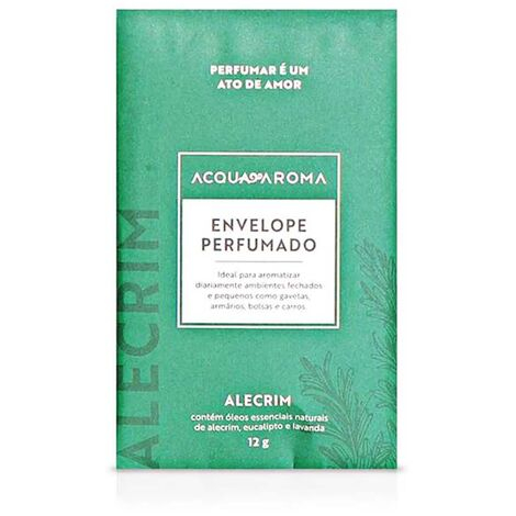 imagem do produto Envelope Perfumado Dia a Dia Alecrim 12g - Acquaroma