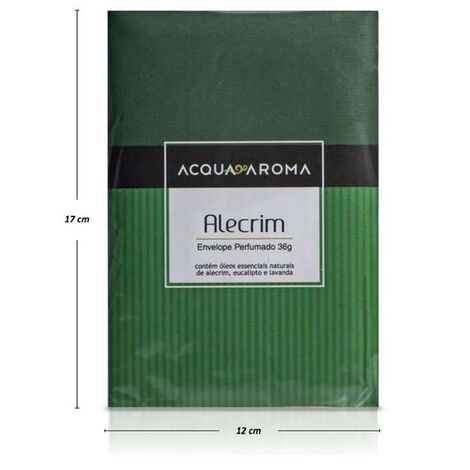 imagem do produto Envelope Perfumado Dia a Dia Alecrim 36g - Acquaroma