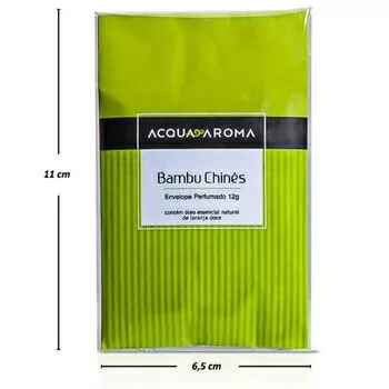 imagem de Envelope Perfumado Dia a Dia Bambu Chinês 12g - Acquaroma