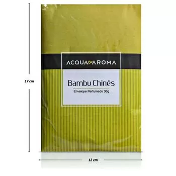 imagem de Envelope Perfumado Dia a Dia Bambu Chinês 36g - Acquaroma