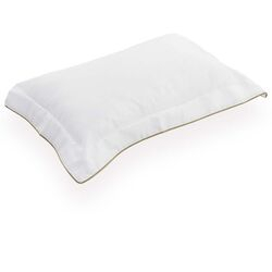 Fronha 30x40cm 300 Fios Constantine Branca/Bege