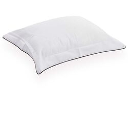 Fronha 30x40cm 300 Fios Constantine Branca/Preto