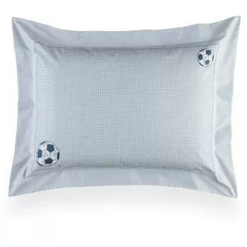 imagem de Fronha 50x70cm 200 Fios Football Avulsa - Kacyumara