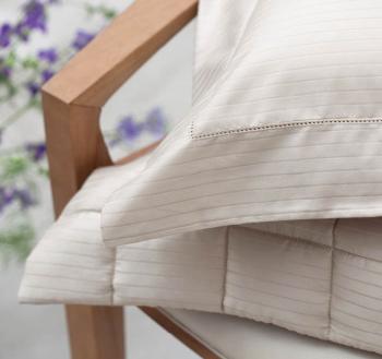 imagem de Fronha 50x70cm 300 Fios Damask Stripes Avulsa  - Buddemeyer