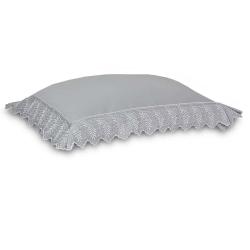 Fronha 50x70cm 300 Fios Nantes Cinza