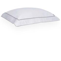 Fronha 50x70cm 400 Fios Duo Filetti Branca/Cinza