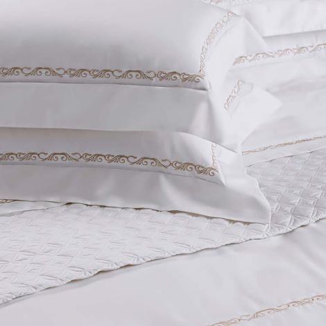 imagem do produto Fronha 50x70cm 600 Fios Delicat Cadre Avulsa - Plumasul