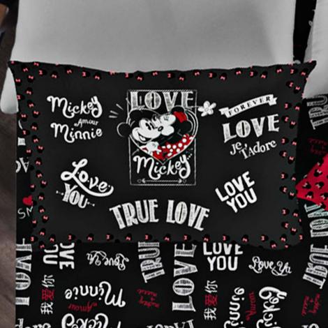 imagem do produto Fronha 50x70cm Malha Disney Jadore - Catran