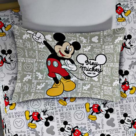 imagem do produto Fronha 50x70cm Malha Disney Mickey Fun - Catran