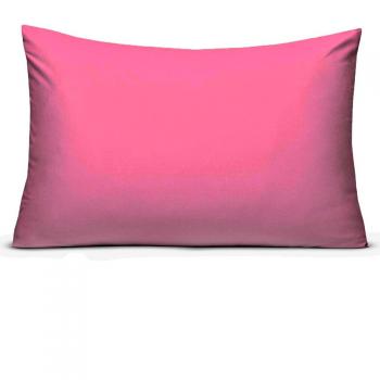 Fronha 50x70cm Malha Soft Lisa Avulsa Pink/13