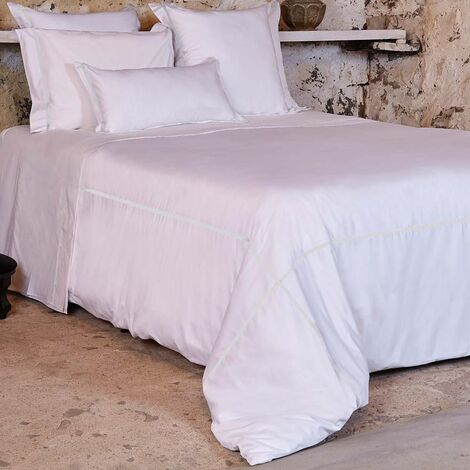 imagem do produto Fronha 50x90cm 1000 Fios Vernon Fitado Avulsa - Muguet Home