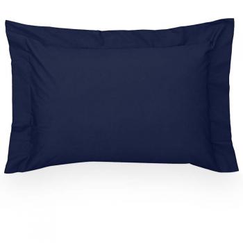 Fronha 50x90cm 200 Fios Vida Bela Essenciais Avulsa  Azul Taurus/2334