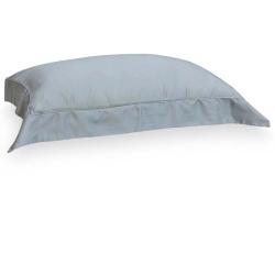 Fronha 50x90cm 300 Fios Cordonê Cinza Brita