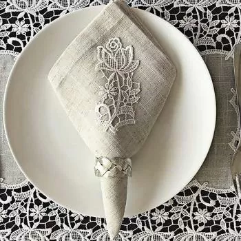 imagem de Guardanapo Avulso Quadrado 40x40cm 17570 - Rafimex