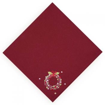 imagem de Guardanapo Avulso Quadrado 45x45cm 1916N Guirlanda - Rafimex