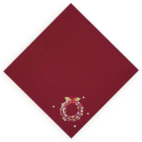 imagem do produto Guardanapo Avulso Quadrado 45x45cm 1916N Guirlanda - Rafimex