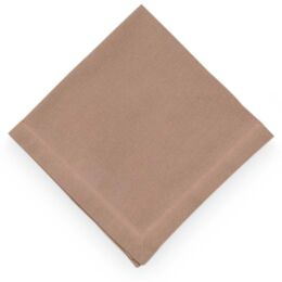Guardanapo Avulso Quadrado 45x45cm Liso 521 Bege