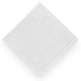 Guardanapo Avulso Quadrado 50x50cm  Ajour 521 Branco