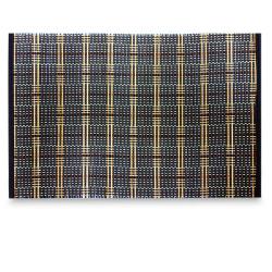 Jogo Americano Avulso Patch Preto Retangular 30X45cm