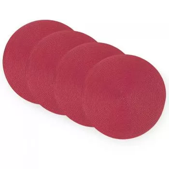 imagem de Jogo Americano Redondo 38cm LG2003 4 peças - Rafimex