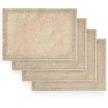 imagem de Jogo Americano Retangular 1800 4 peas - Rafimex