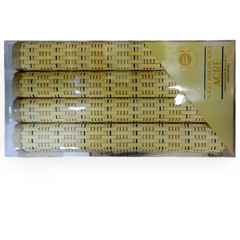 imagem do produto Jogo Americano Retangular Bamboo Acre 4 peças - Niazitex