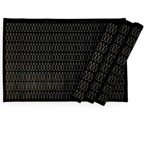 imagem do produto Jogo Americano Retangular Bamboo Acre 4 peças - Niazitex