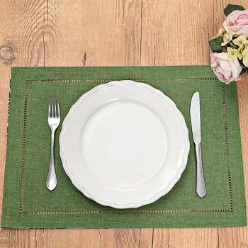 imagem de Jogo Americano Retangular Glamour Liso 2 peas - Catran