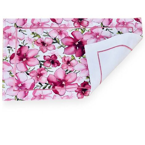 imagem do produto Jogo Americano Retangular Ponto Cheio Fiori 2 peças - Catran