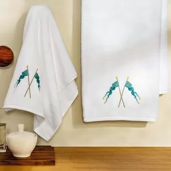 imagem de Jogo de Banho Cavaliere 2 peças - Trussardi