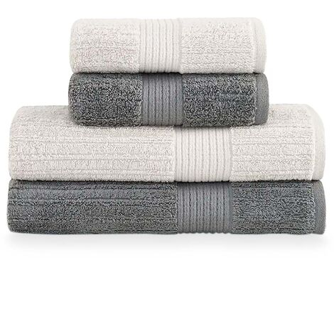 imagem do produto Jogo de Banho Fio Penteado Canelado 4 peas - Buddemeyer