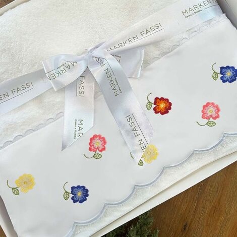 imagem do produto Jogo de Banho Florzinha 2 peas - Marken Fassi