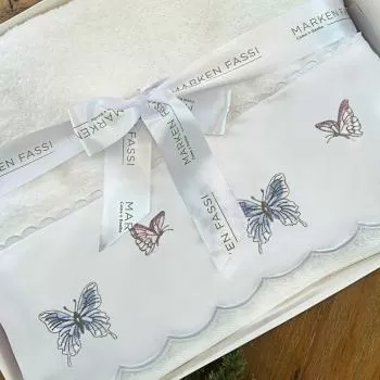 imagem de Jogo de Banho Gigante Borboleta 2 peças - Marken Fassi