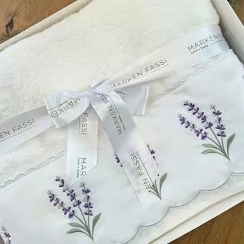 imagem de Jogo de Banho Gigante Lavanda 2 peças - Marken Fassi