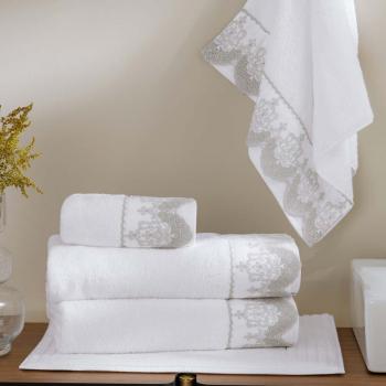 imagem de Jogo de Banho Gigante Ricami 5 pe�as - Trussardi