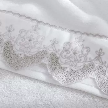 imagem de Jogo de Banho Gigante Ricami 5 peas - Trussardi