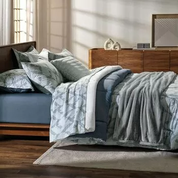 imagem de Jogo de Cama Casal 160 Fios Martin - Karsten