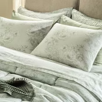 imagem de Jogo de Cama Casal 160 Fios Rebeca - Karsten