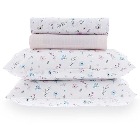 imagem do produto Jogo de Cama Casal 180 Fios Mariposy - Kacyumara