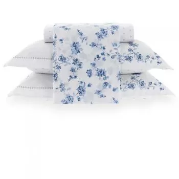 imagem de Jogo de Cama Casal 200 Fios Azuri - Kacyumara