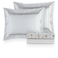 Jogo de Cama Casal 200 Fios Florate Estampado
